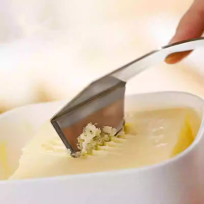 Couteau séparateur de beurre en inox avec mesure