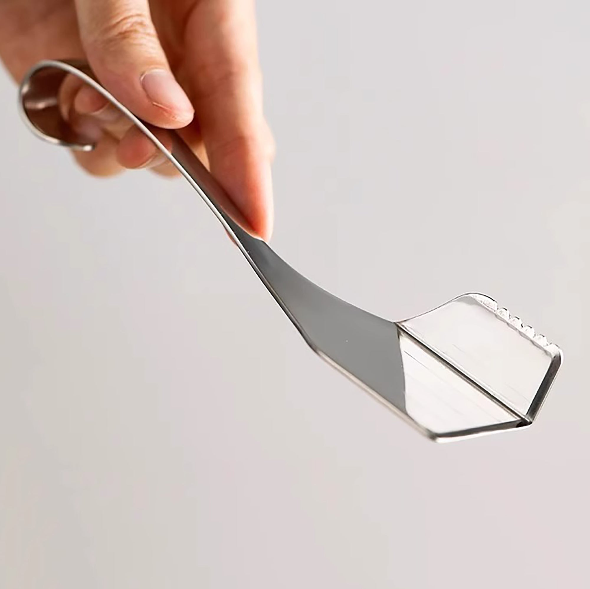 Couteau séparateur de beurre en inox avec mesure