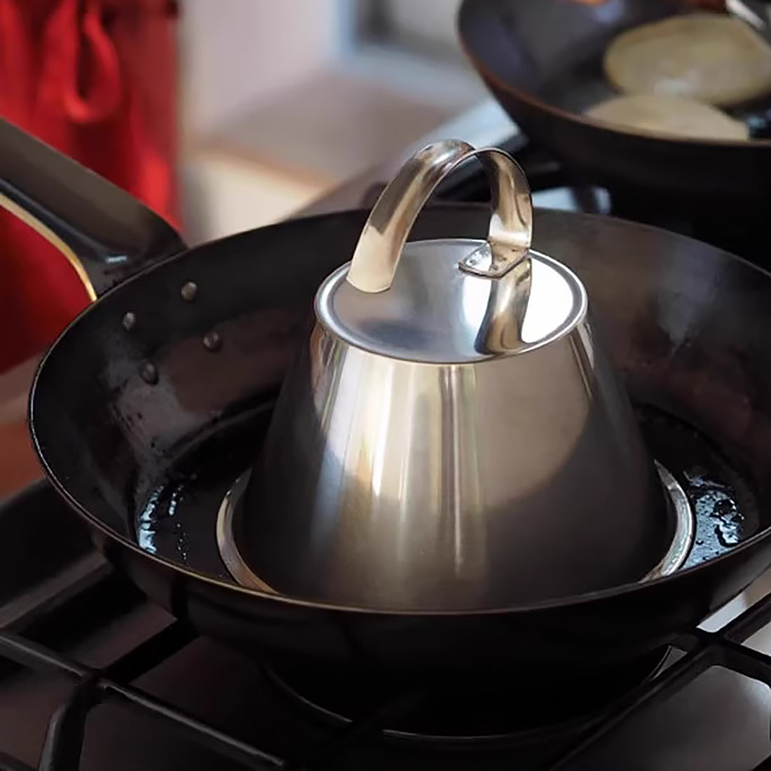 Couvercle anti-éclaboussures SHIMOYAMA en inox