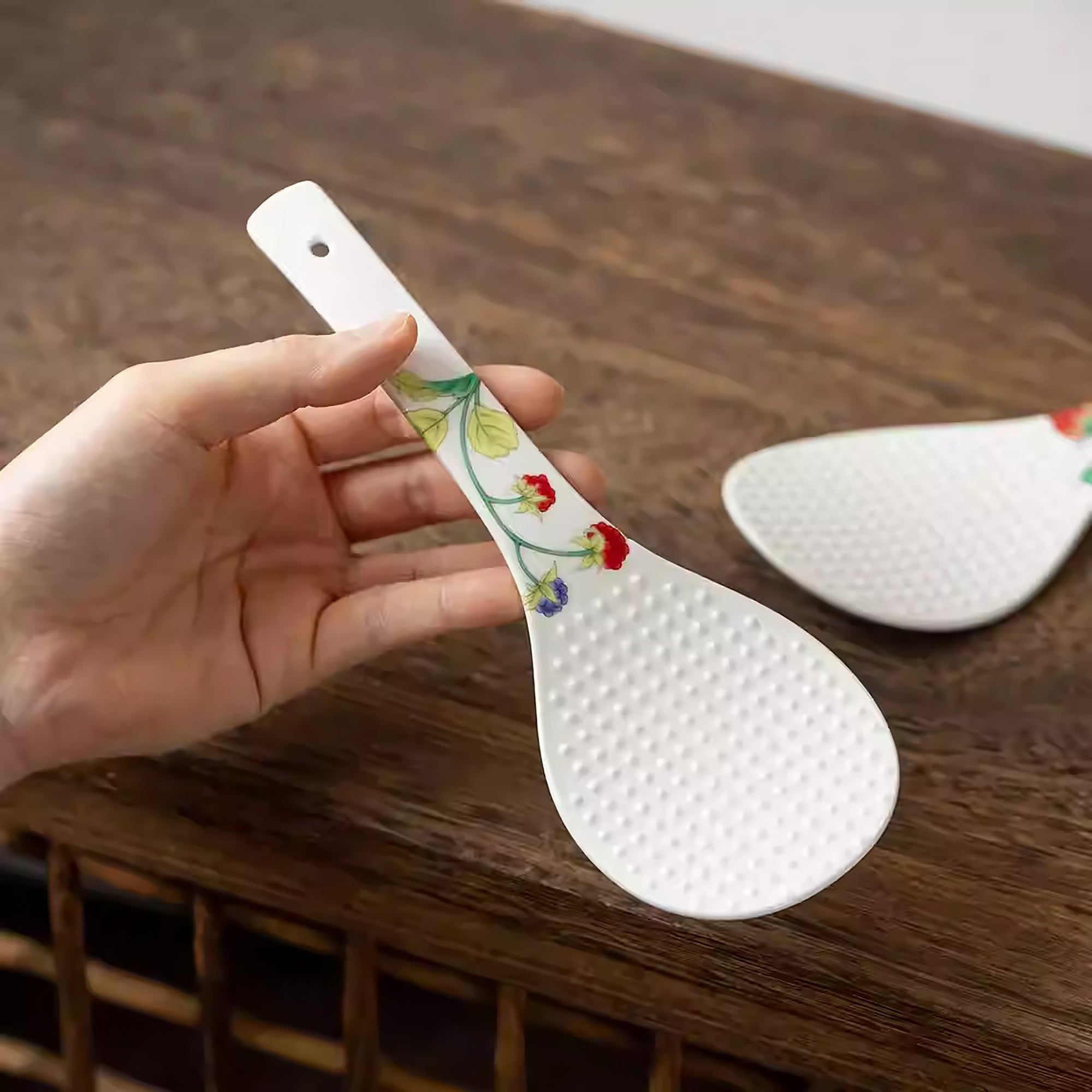 Cuillère à riz en céramique Aritayaki