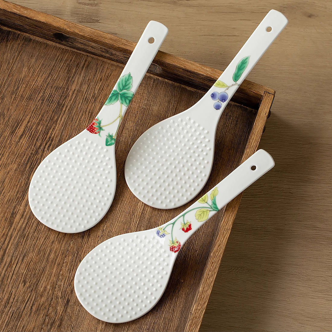 Cuillère à riz en céramique Aritayaki