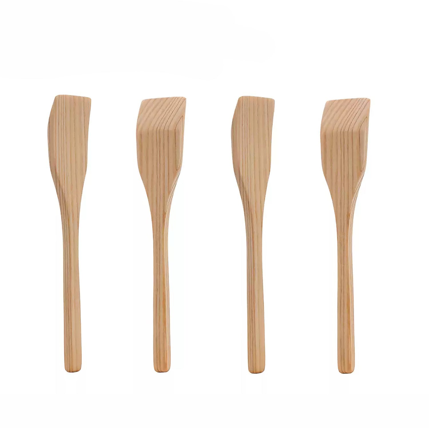 Cuillère à oursins en bois Hinoki massif