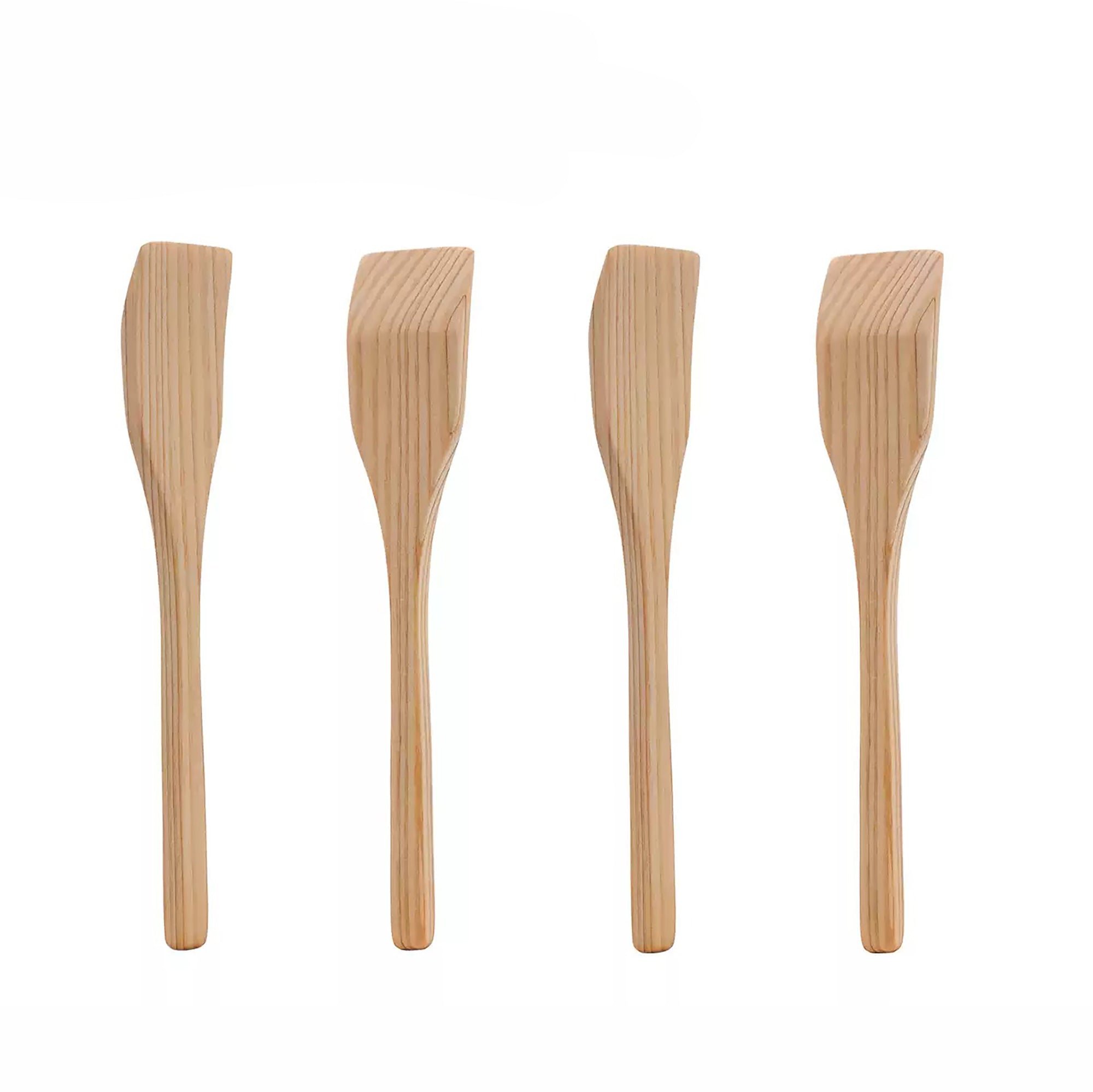 Cuillère à oursins en bois Hinoki massif