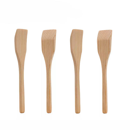 Cuillère à oursins en bois Hinoki massif