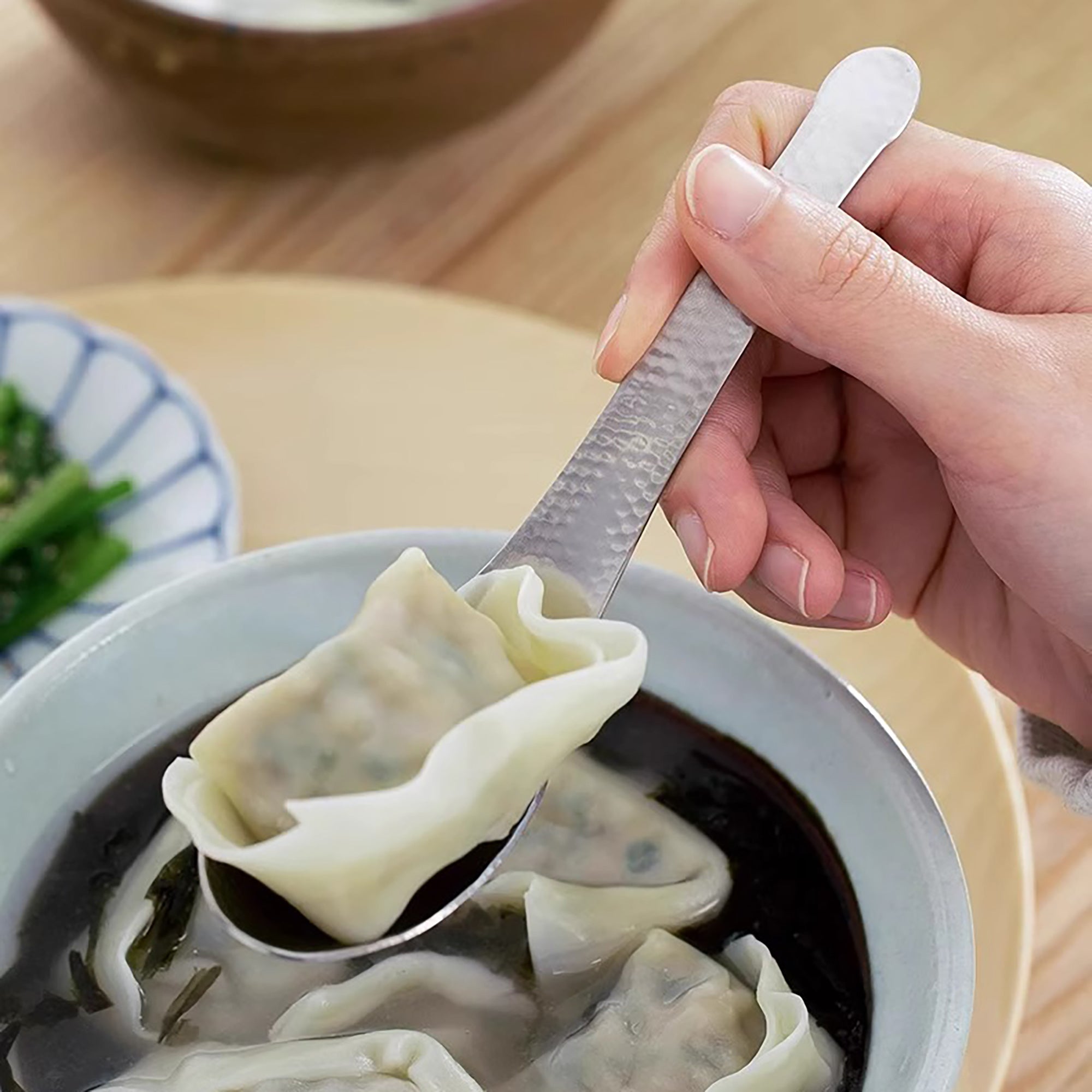 Cuillère à soupe SHIMOYAMA en inox 