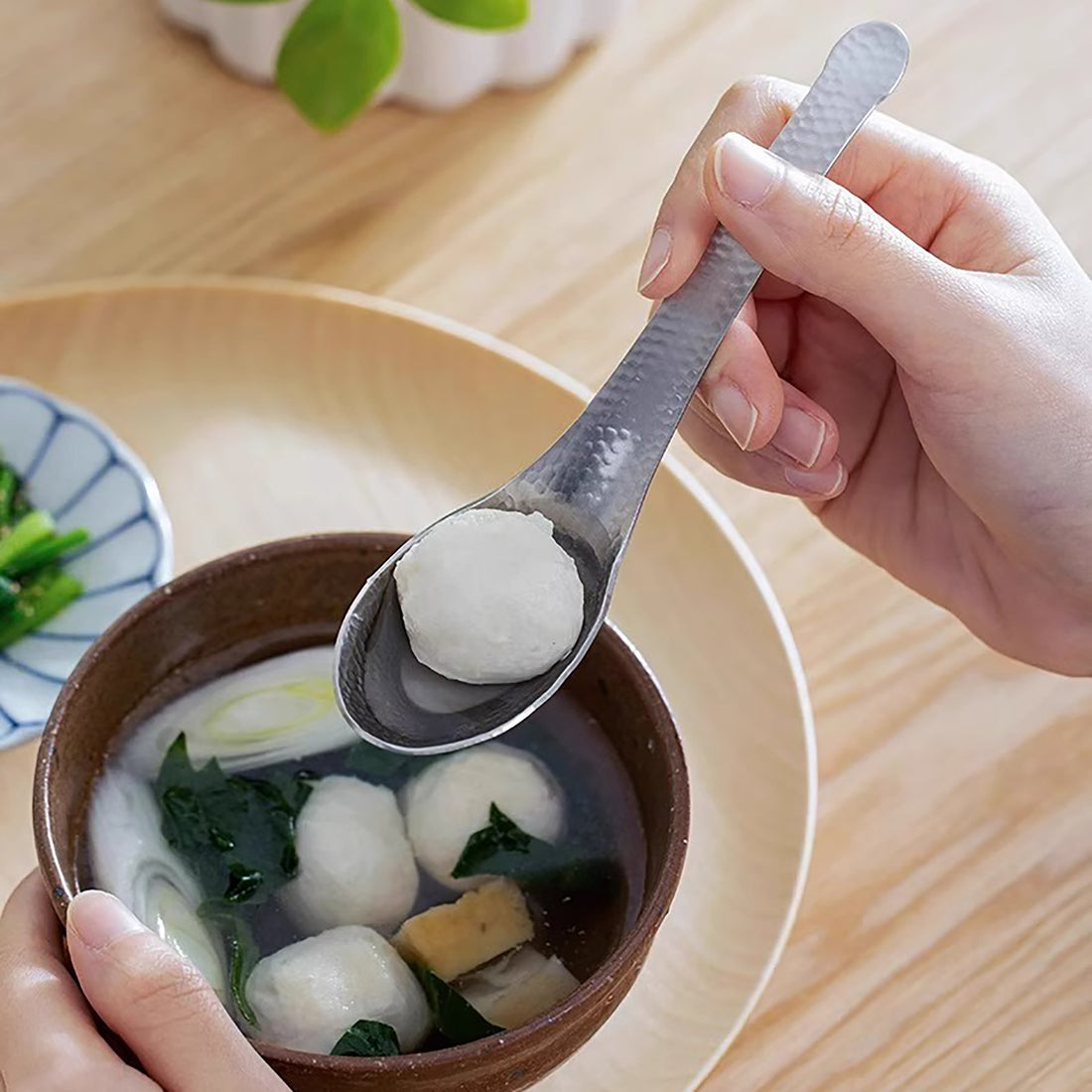 Cuillère à soupe SHIMOYAMA en inox 