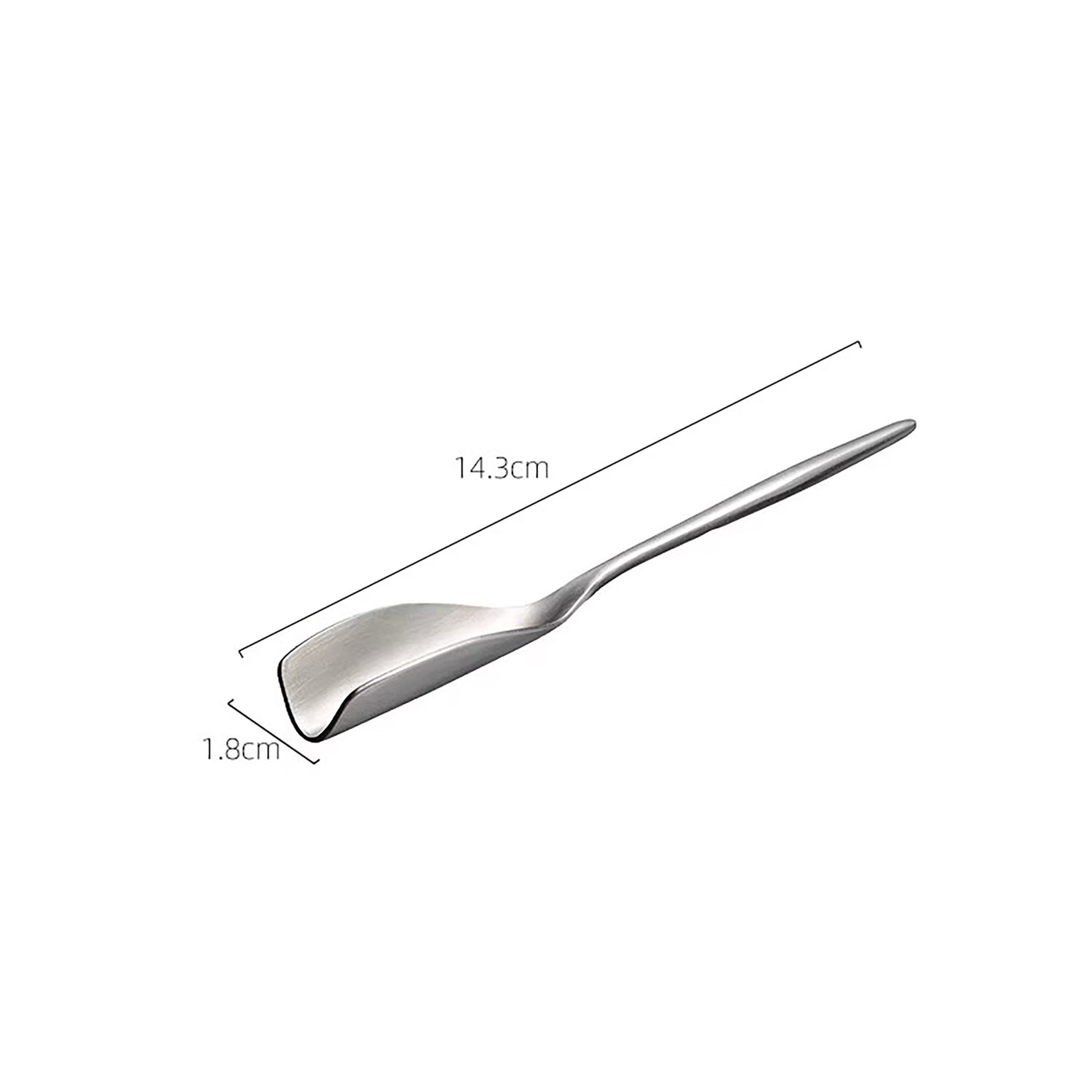 Cuillère à miel japonaise en acier inoxydable