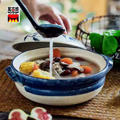 Donabe Banko-yaki motif Karakusa