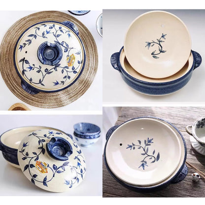 Donabe Banko-yaki motif Karakusa