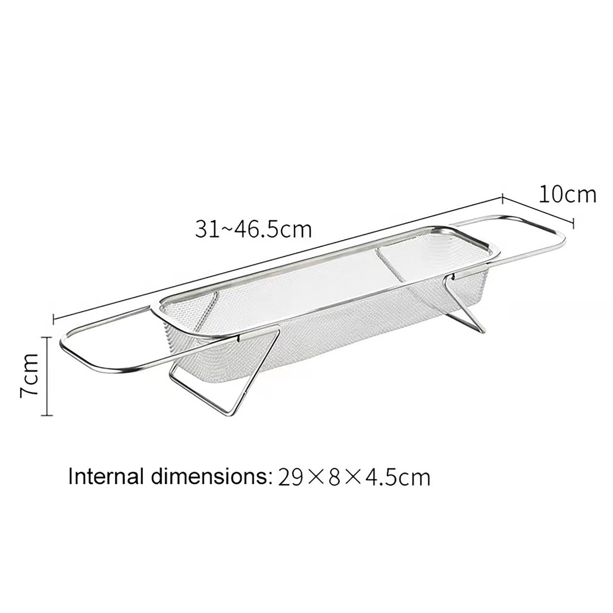 Égouttoir extensible en inox Shimoyama