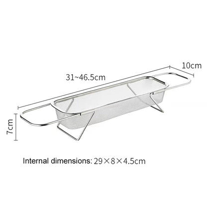 Égouttoir extensible en inox Shimoyama