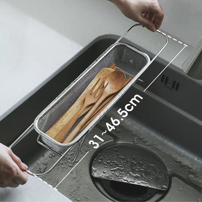 Égouttoir extensible en inox Shimoyama