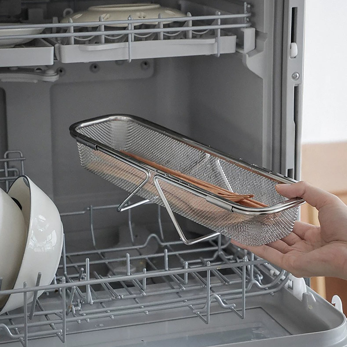 Égouttoir extensible en inox Shimoyama
