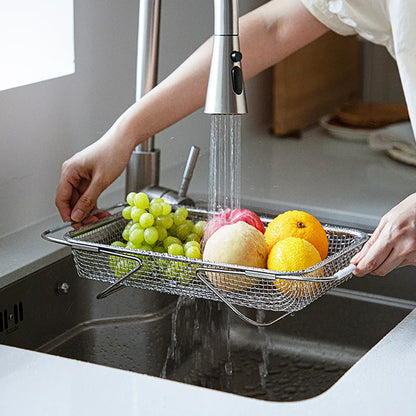 Égouttoir extensible en inox Shimoyama