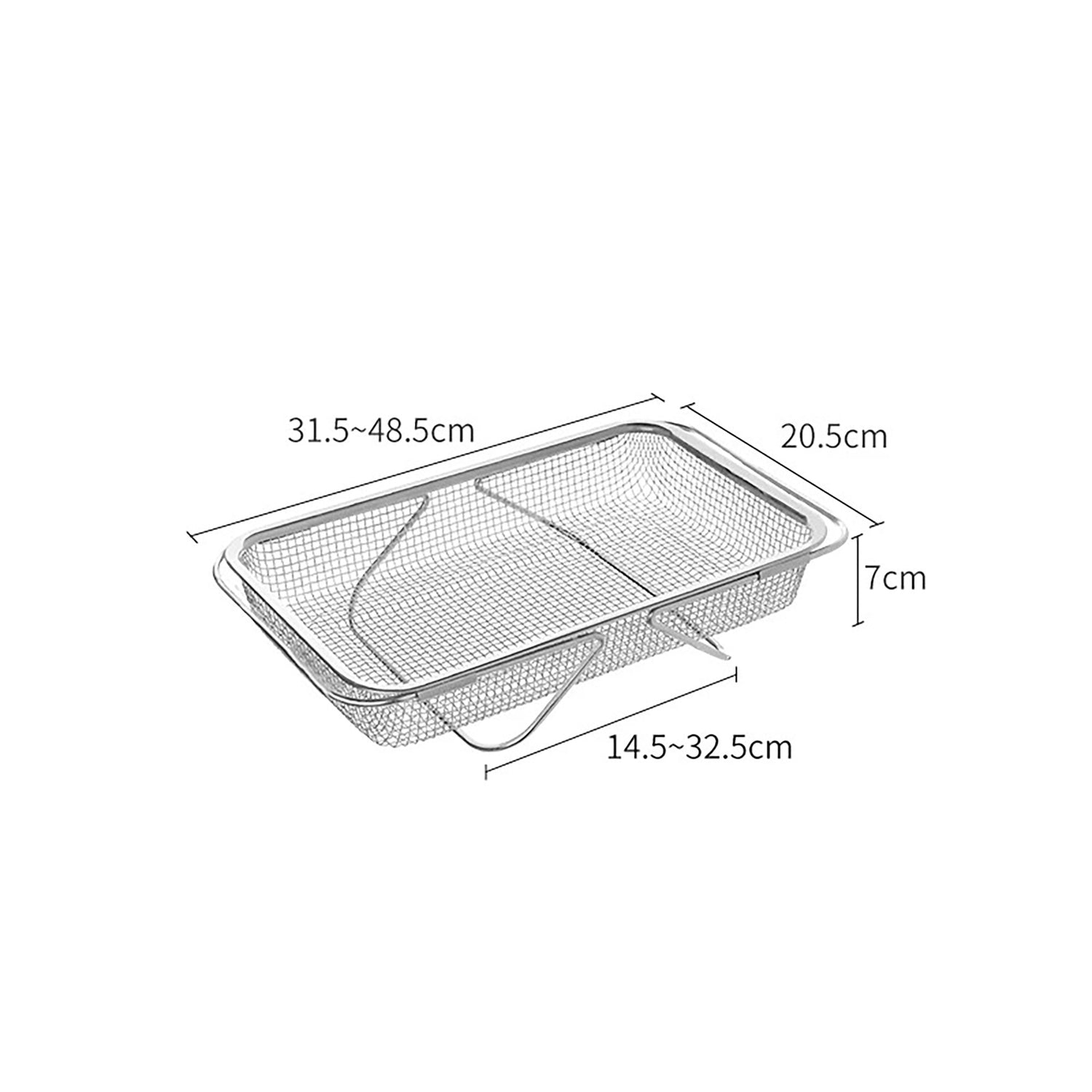 Égouttoir extensible en inox Shimoyama