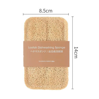 Éponge vaisselle en luffa naturel Shimoyama 