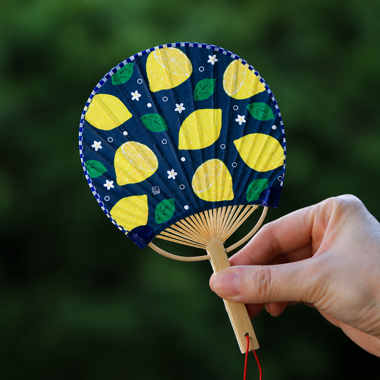 Mini éventail japonais uchiwa