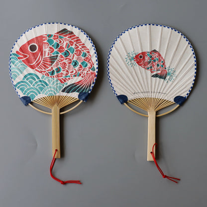 Mini éventail japonais uchiwa