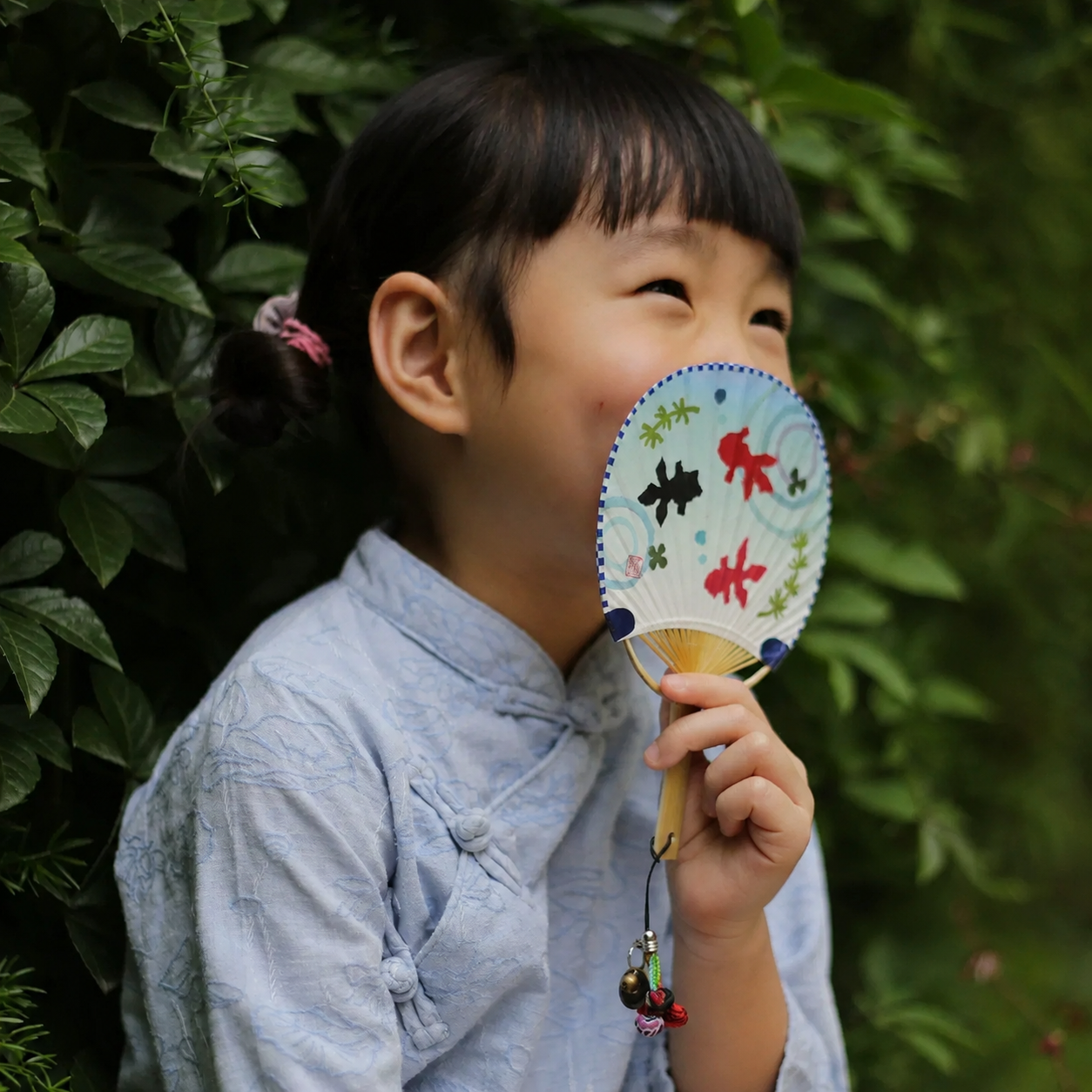 Mini éventail japonais uchiwa
