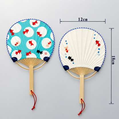 Mini éventail japonais uchiwa
