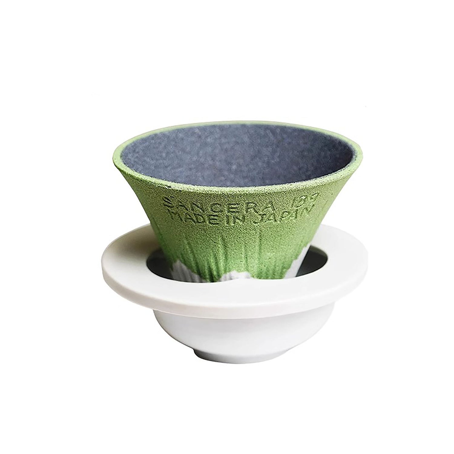 Filtre à café en céramique Arita-yaki « Mont Fuji »