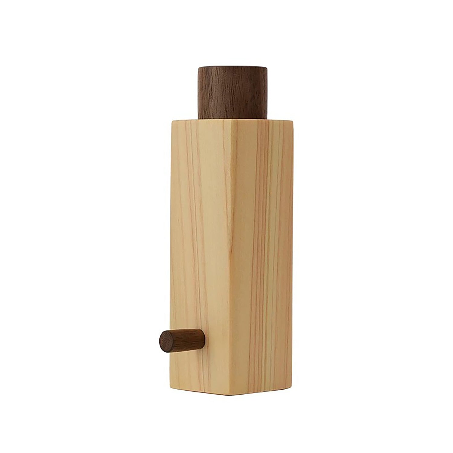 Flacon à épices en bois Hinoki massif 
