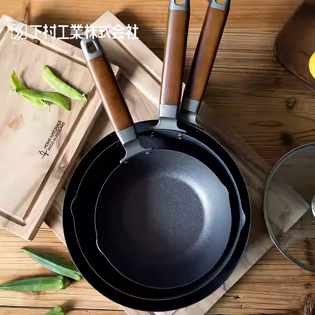 Poêle en fer nitruré Shimomura