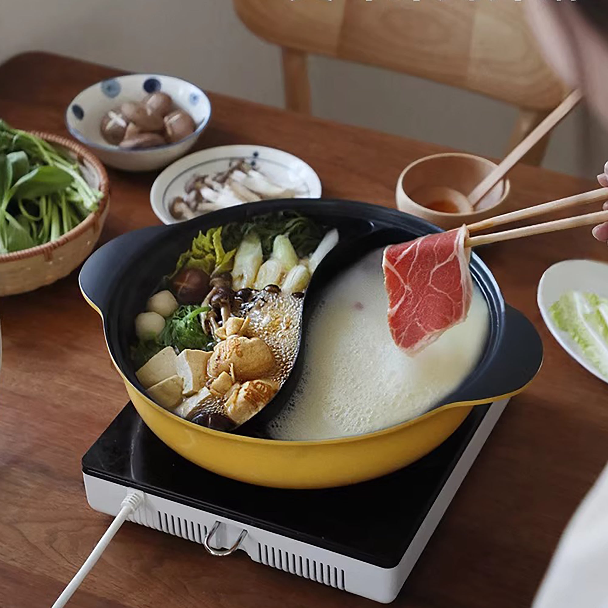 Fondue Shimoyama à double compartiment