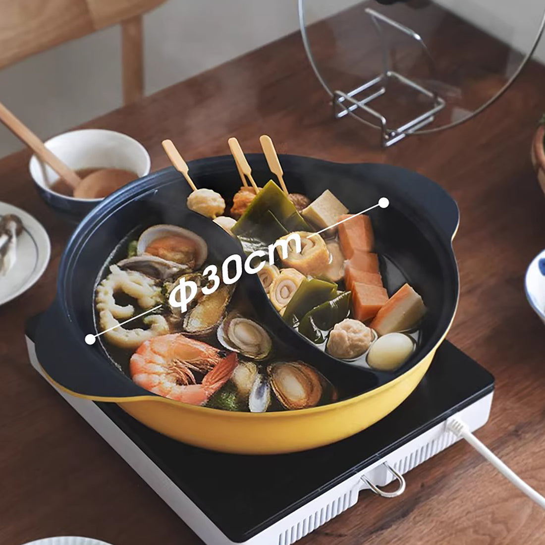 Fondue Shimoyama à double compartiment