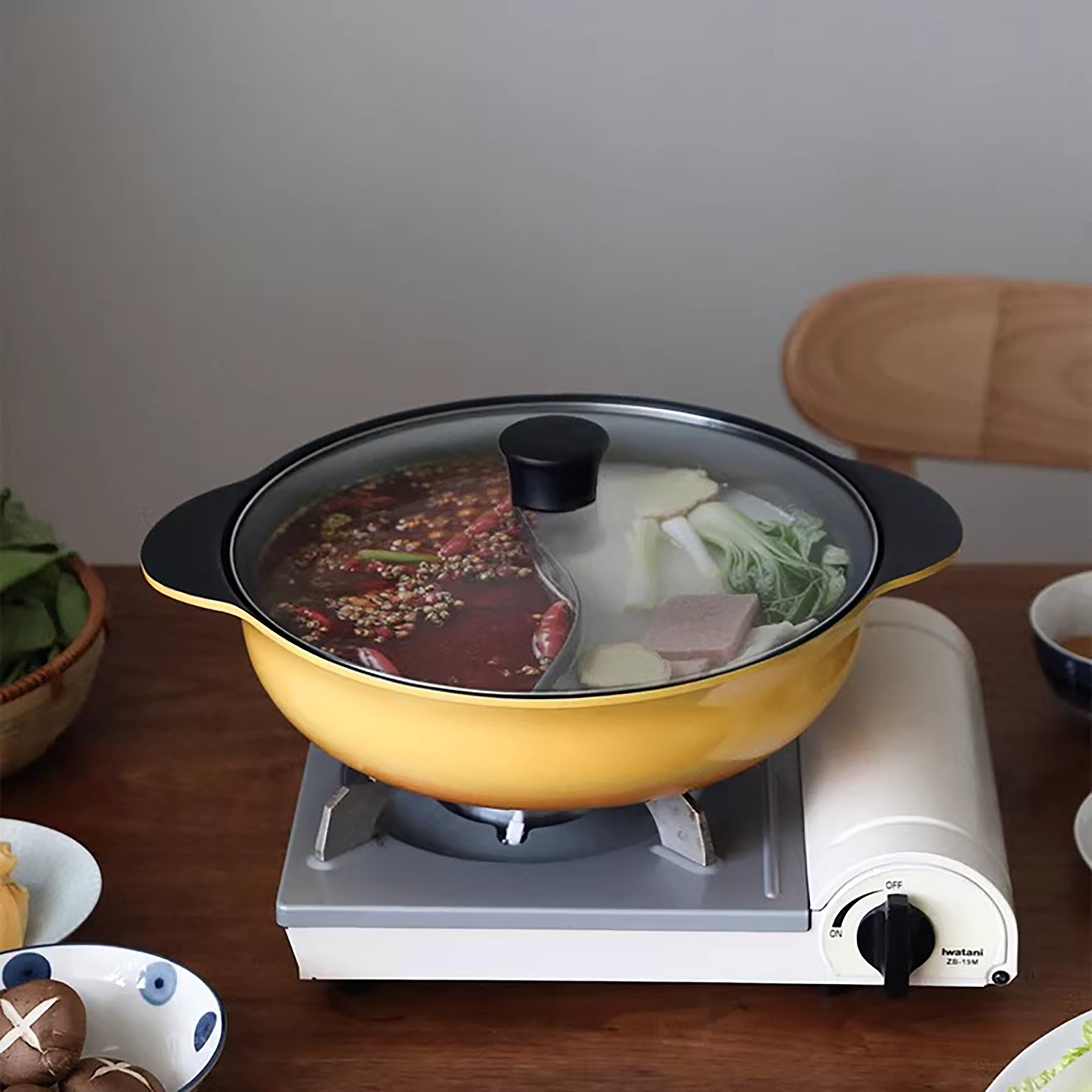 Fondue Shimoyama à double compartiment