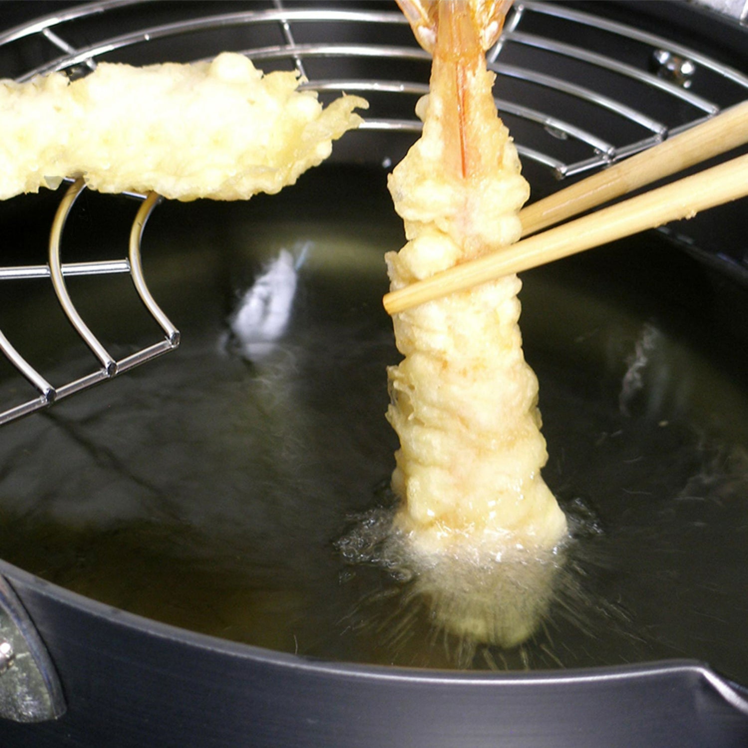 Friteuse japonaise en fer nitruré River Light