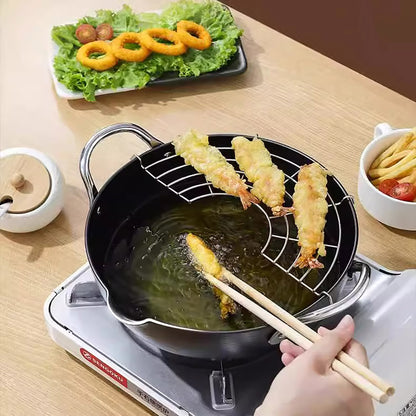 Friteuse japonaise en fer nitruré River Light