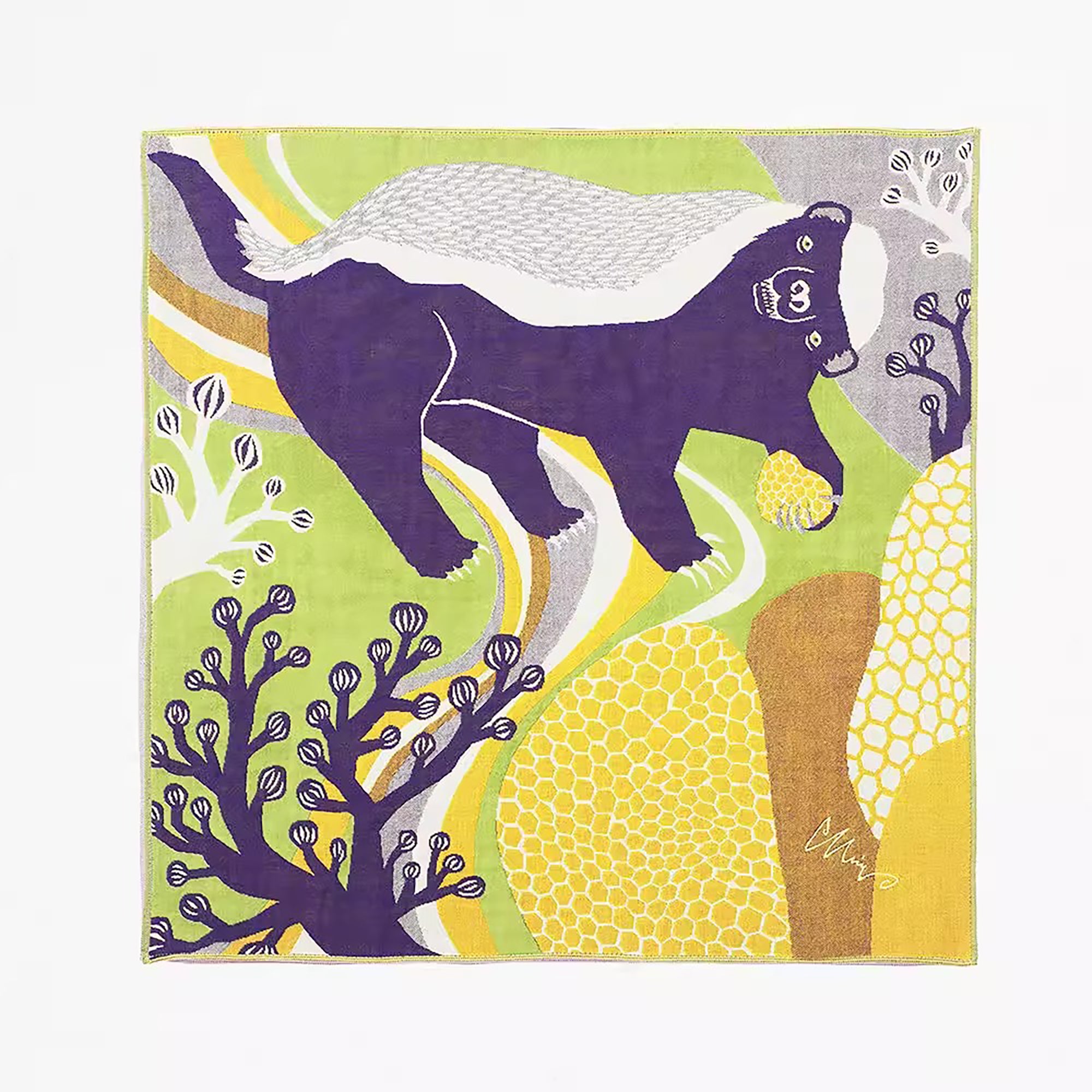 Furoshiki artistique en cotton Morita MiW multifonction