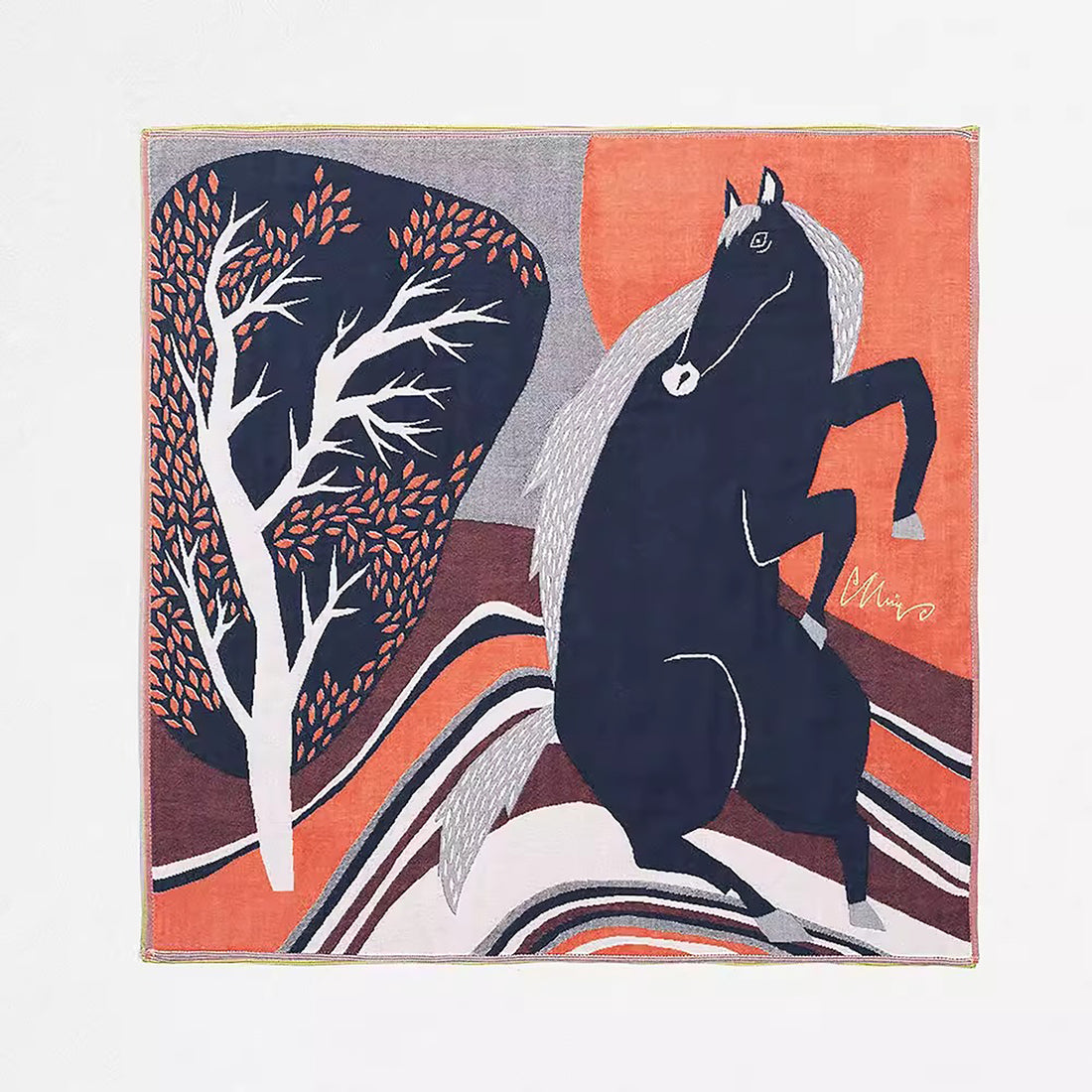 Furoshiki artistique en cotton Morita MiW multifonction