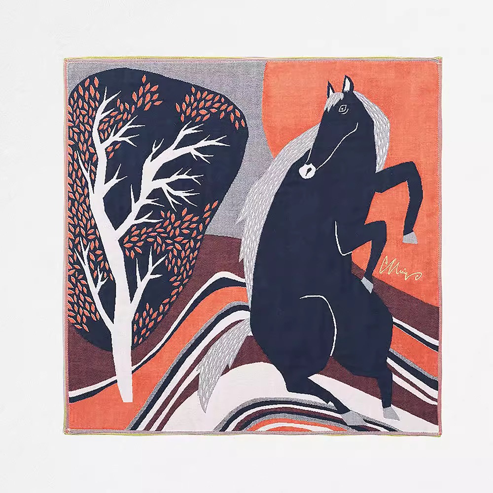 Furoshiki artistique en cotton Morita MiW multifonction