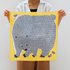 Furoshiki japonais avec Design kata kata