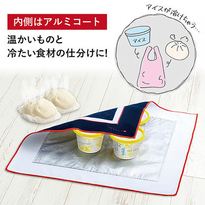 Furoshiki isotherme auto-adhésif