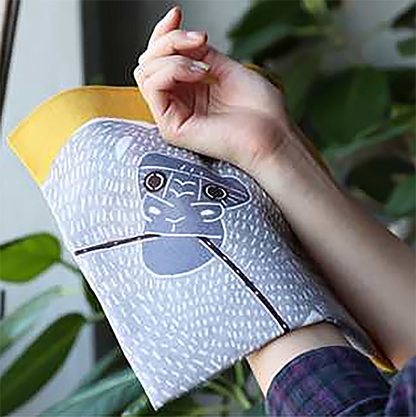 Furoshiki japonais avec Design kata kata