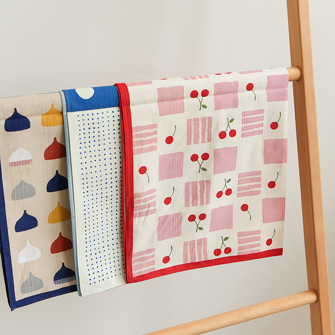 Furoshiki japonais en coton avec Motifs traditionnels Hamamonyo