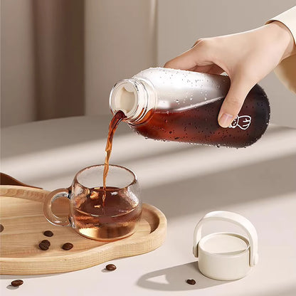 Gobelet cold brew en Tritan avec filtre intégré
