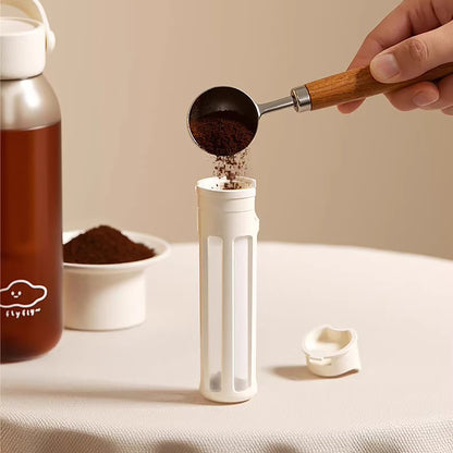 Gobelet cold brew en Tritan avec filtre intégré