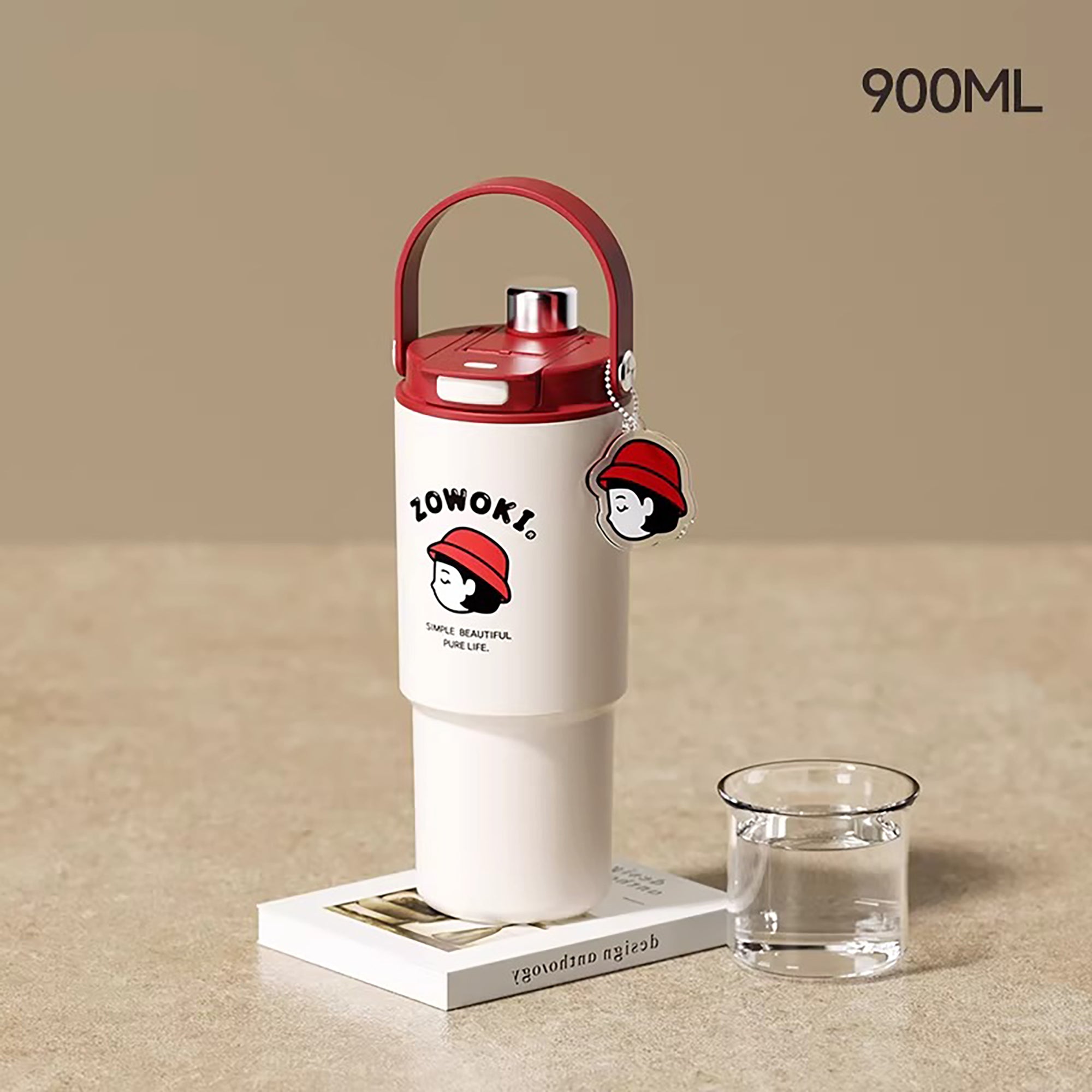 Gobelet isotherme 900ml avec revêtement céramique