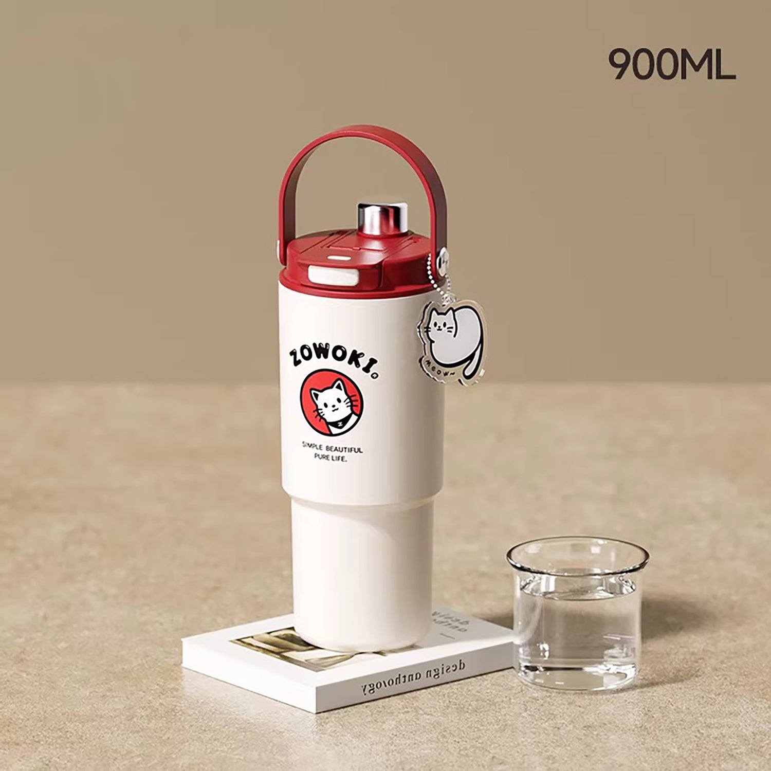 Gobelet isotherme 900ml avec revêtement céramique