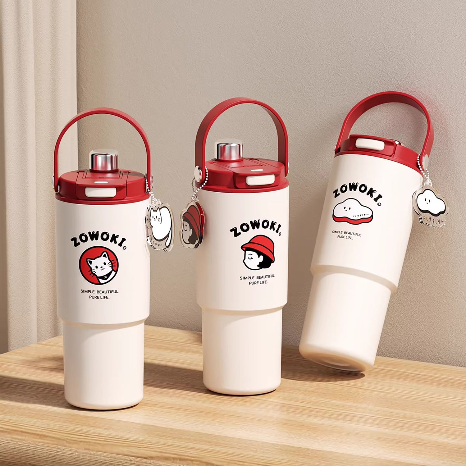 Gobelet isotherme 900ml avec revêtement céramique