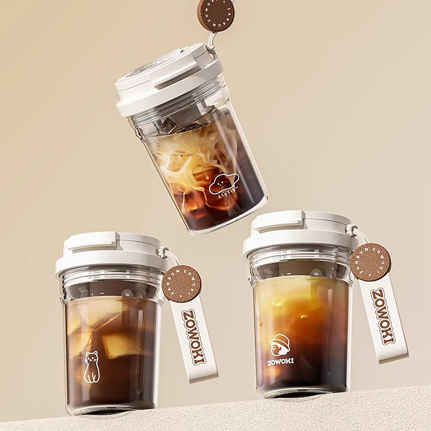 Gobelet ZOWOKI en Tritan résistant à la chaleur