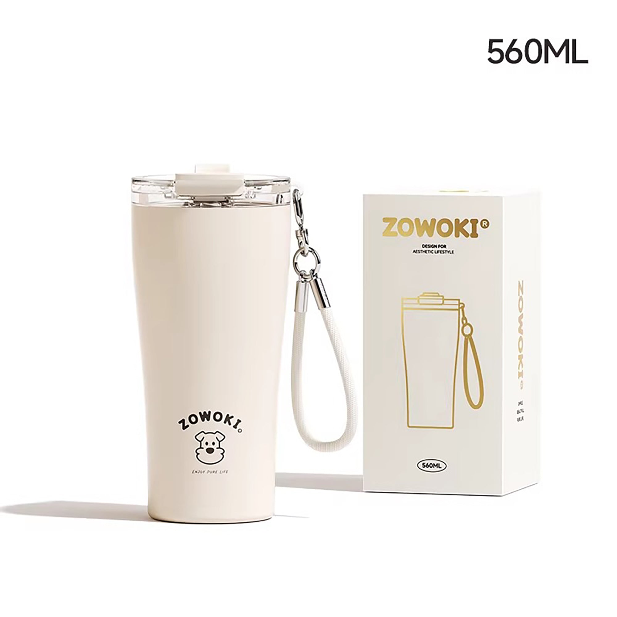 Goblet isotherme 560ml en acier inoxydable 316,