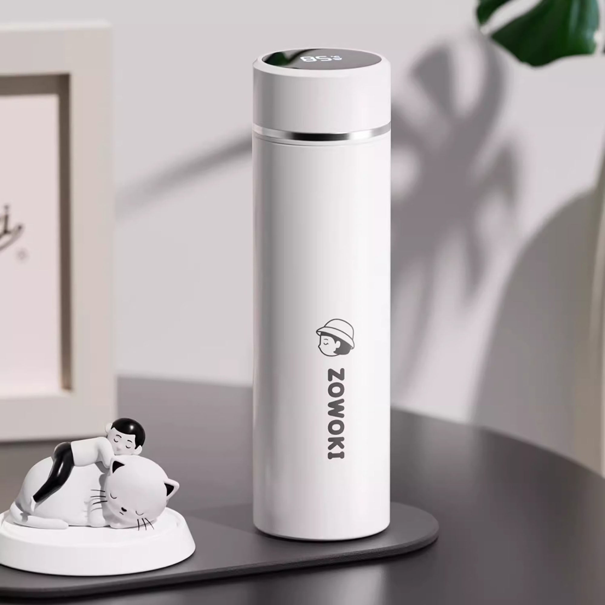 Bouteille Isotherme en Acier Inoxydable avec Affichage de Température