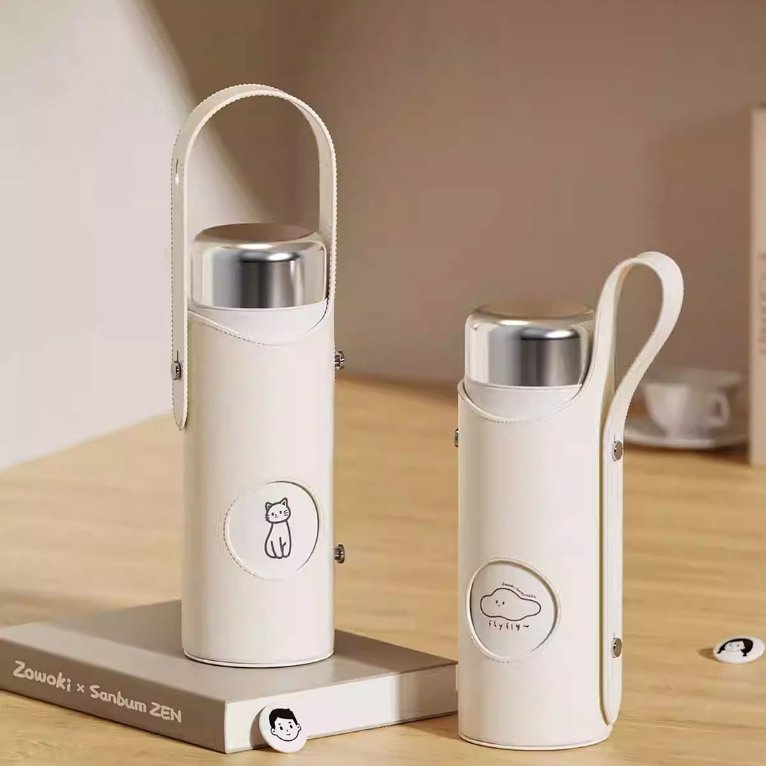 Bouteille isotherme avec filtre à thé