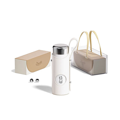 Bouteille isotherme avec filtre à thé