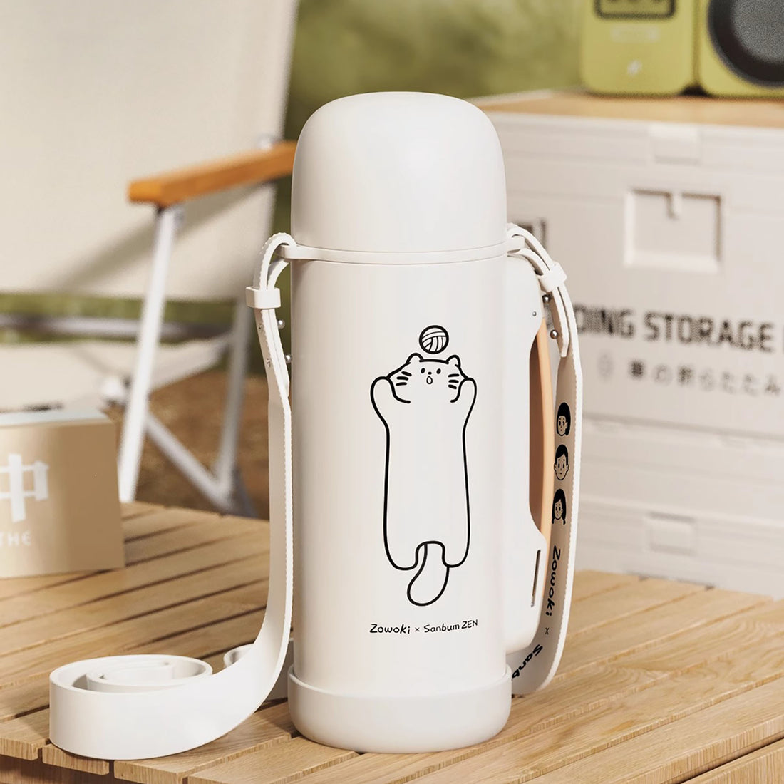 GOURDE THERMO en 1200ml avec POIGNER